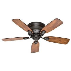 Hunter Fan Company 51061 Hunter 42" Low Profile IV Ceiling Fan, New Bronze Fi... - Picture 1 of 10