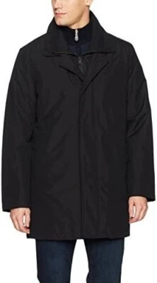 NWT Kenneth Cole New York Radford Top Coat Wool Blended Bib Size XL $220 BB369 - Image 1 of 2