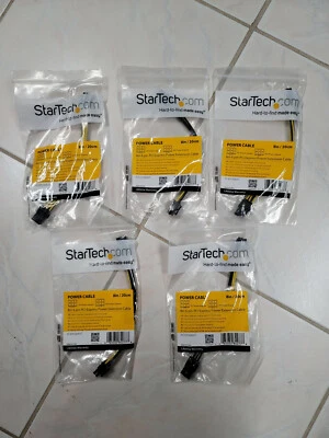 8in 6 pin PCI Express Power Extension Cable 5 pack - Image 1 of 2