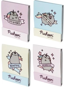 4er Set Pusheen Nagelfeilen Katze Mini Streichholzheftchen Pusheenicorn Party Tasche Weihnachtsgeschenk - Bild 1 von 10