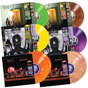 8-Vinyl Bundle KING'S X - Tape Head + Mr. Bulbous + Manic Moonlight -2025 bonus - Imagen 1 de 1