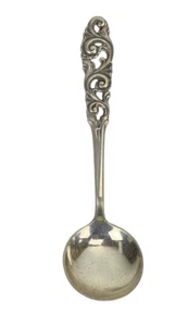 Vintage Brodrene Mylius Tele 830s silver 5 inch bouillon soup spoon - Picture 1 of 7
