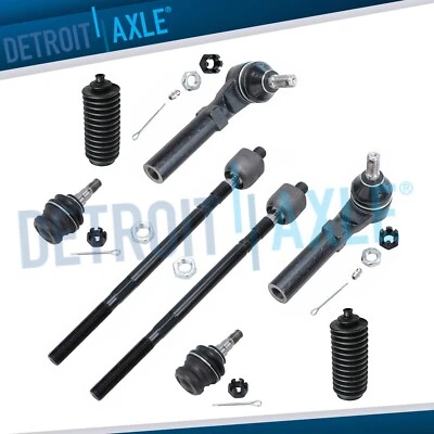 Rótulas inferiores delanteras barras de amarre interiores exteriores para Subaru Impreza Legacy 1993-1997 Foto 1 de 4