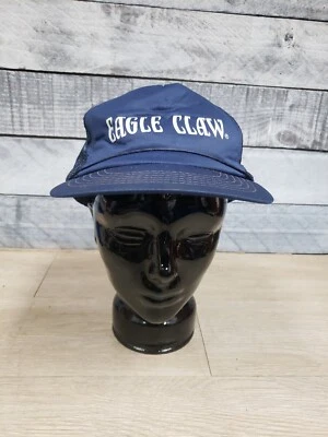 Sombrero vintage azul marino garra de águila Snapback detalles de malla Foto 1 de 4