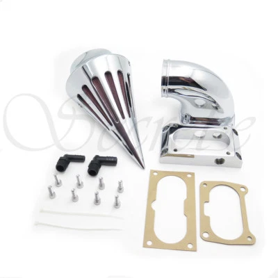 Kits de filtro de aire con clavos cromados para todas las Kawasaki Vulcan 2000 Classic Lt  Foto 1 de 4