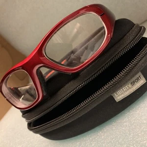 Liberty Rec Specs MAXX MX20 Sports Glasses Frames- Bright Red/black Youth W Case - Picture 1 of 13