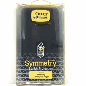 Funda protectora OtterBox Samsung Galaxy S6 Edge serie Symmetry negra ¡ENVÍO RÁPIDO! - Imagen 1 de 5