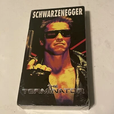 The Terminator VHS Tape Factory Sealed NEW MINT 1995 Arnold Schwarzenegger - Image 1 of 4