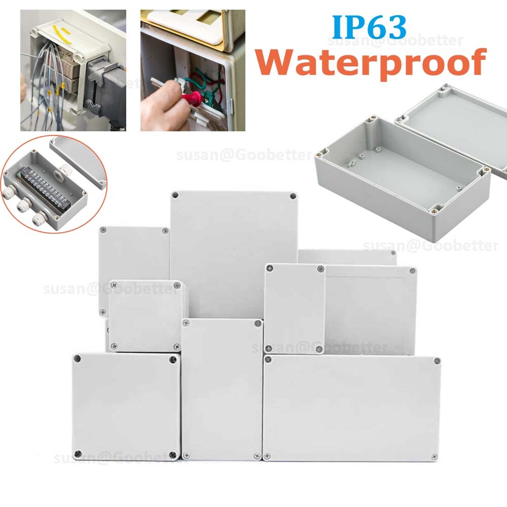 6 Stück ABS-Projektboxen – Wasserdicht, Staubdicht, Für Elektronikprojekte, 8,5 X 5 X 2,1 Cm
