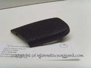 Volvo V70 mk2 2.4 2000-2007 OSF drivers front tweeter speaker cover - Picture 1 of 1