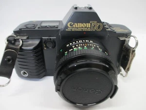 Canon T70 SLR Film Camera with Canon 28mm f/1:1.8 Lens For Parts As/is - Picture 1 of 9