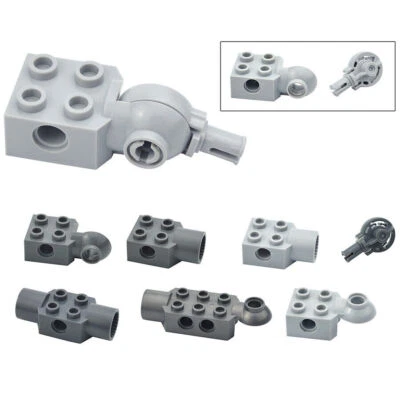 Socket Loop Parts For Lego Technic Rotation Joint Ball + Mod Brick W/ Pin Hole - Image 1 of 4