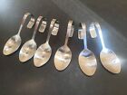 six canape spoons (unbranded)