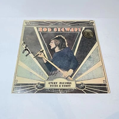 1971 Classic Edition ROD STEWART Every Picture Tells A Story vinyl LP record  - Image 1 of 4