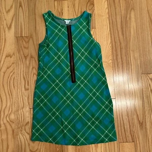 KC Parker Girls Dress Plaid Green Size 16 - Picture 1 of 5