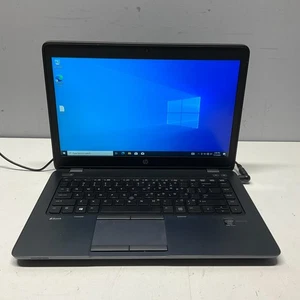 HP ZBook 14" Intel i7-4600u 2.1GHz 12GB RAM 256GB SSD Windows 10 Pro Laptop - Picture 1 of 10