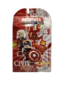 2008 Action Figure Express Exclusive Marvel Minimates Civil War. Sealed 4pk SDCC - Imagen 1 de 15