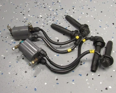 原始设备制造商川崎点火线圈带盖*很好! 线圈套装 99-00 ZRX1100 — 第 1/4 张图片