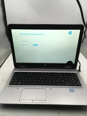 HP PROBOOK 650 G2 - FOR PARTS/BIOS LOCKED - INTEL I5 6200U - 8GB RAM - READ - BB - Image 1 of 4