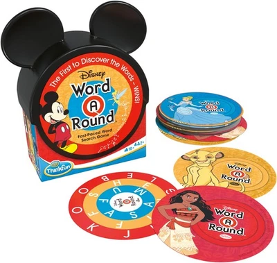 ThinkFun Think Fun Disney WordARound: Read The Word Around The Card Trivia Game  - Image 1 of 4