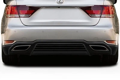 For Lexus LS460 13-17 Rear Bumper Lip Spoiler Air Dam Aiming Style Fiberglass Foto 1 de 4