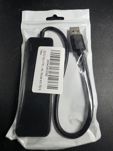 USB 3.0 Hub, 4 Ports USB A Splitter Ultra Slim Mini USB Expander - Imagen 1 de 1
