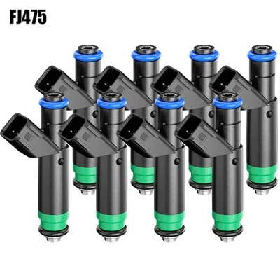 8x Fuel Injector FJ475 For 2001-2007 Jeep Grand Cherokee 4.7L V8 53032145AA - Image 1 of 4