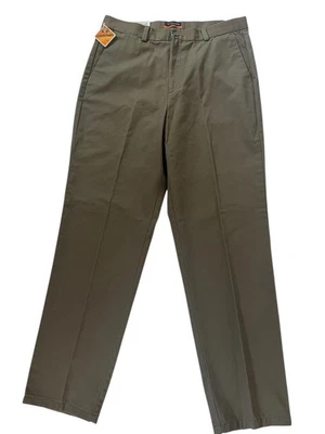 NWT Dockers Women's Size 14M Flat Front Khaki Stain Defender 100% Cotton - Image 1 of 4