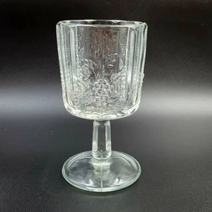 Westmoreland Stem 1881 Paneled Grape Set of 4 Water 8 oz Goblet USA 1940s-1980s - Picture 1 of 6