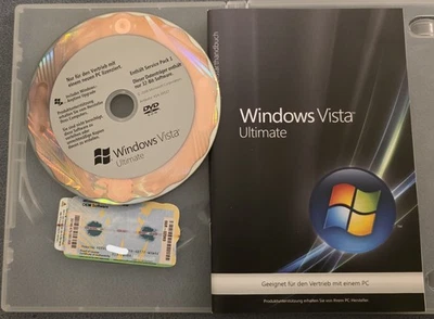 Microsoft Windows Vista Ultimate - 32-Bit - Deutsch - 66R-02069 - Bild 1 von 2