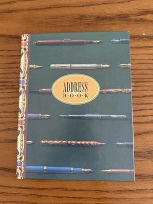 Vintage old fashion Michel Publishing Hardcover Address Keepsbook organizer  - Image 1 of 4