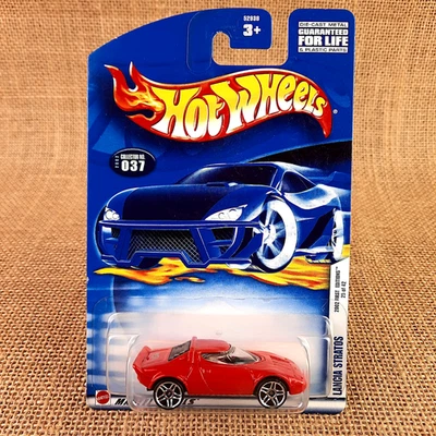 Lancia Stratos 2002 Hot Wheels #037 rojo primeras ediciones PR5 Foto 1 de 4