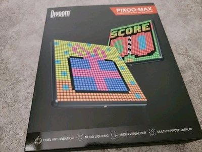 Divoom Pixoo-Max Customizable Pixel Art Signboard 32x32 LED - Image 1 of 4