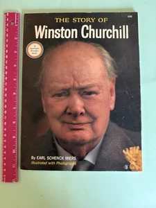 The Story Of Winston Churchill 1965 Wonder Books Paperback - Imagen 1 de 10