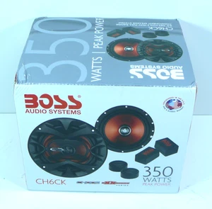 2) BOSS CH6CK 6.5" 350W Car 2 Way Component Car Audio Speakers-open box - Picture 1 of 4