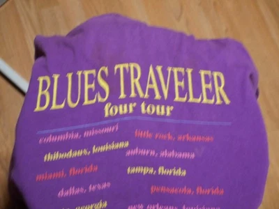 De colección Raro Blues Traveler Four Tour Talla XL Envío Gratis Foto 1 de 4
