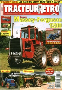Revue tracteur rétro juillet août  2012 No 27 - Imagen 1 de 2