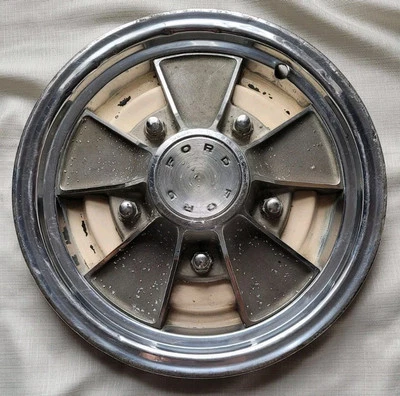 OEM 1968 1969 Ford Galaxie XL Mag Hubcap Hub Cap Wheel Cover - Image 1 of 4