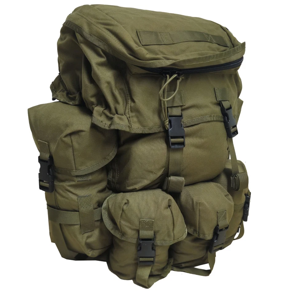 KitPimp Military Commanders Patrol Pack Bag Olive Drab Green Mk2 Bushcraft Bag - Image 1 of 4