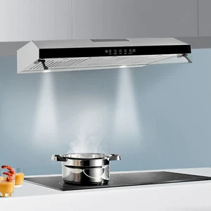 Under Cabinet Range Hood 760CFM 3-Speed Kitchen Vent Hood - Touch Screen W/2*LED - Picture 1 of 18