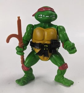 1988 Teenage Mutant Ninja Turtles TMNT Ralphael Action Figure & Weapons #20 - Picture 1 of 4