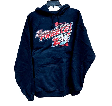 Ryan Preece #41 Stewart-Haas NASCAR Racing 2023 Ford Black Hoodie Men’s Size L Cover