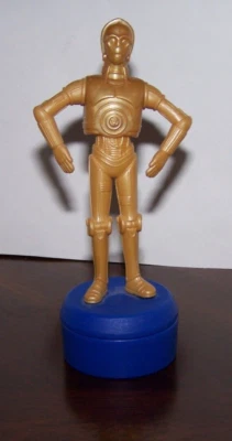 Boneco Star Wars Clone Wars C-3PO 5” com adesivos McDonald’s Happy Meal 2011 - Imagem 1 de 3