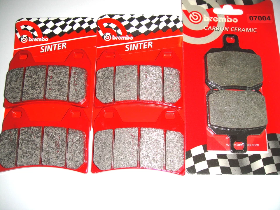 PASTIGLIE FRENO BREMBO SINTER ANTERIORI +POSTERIORI DUCATI MULTISTRADA 1200 2010 - Immagine 1 di 1