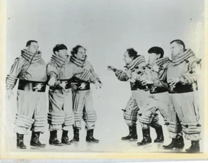 The Three Stooges in Orbit ,Larry, Curly-Joe,Moe  ORIGINAL 8X10" PHOTO - Picture 1 of 1