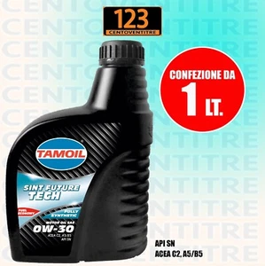 LUBRIFICANTE OLIO MOTORE 0W30 TAMOIL SINT FUTURE TECH - Foto 1 di 4