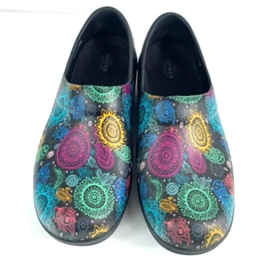 Zapatos antideslizantes Crocs para mujer Neria Pro II zuecos zapatos de trabajo talla 9 mandala - Imagen 1 de 21