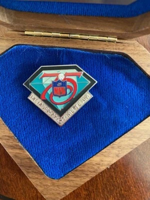 JOHNNY UNITAS PIN NFL ALL TIME TEAM MEMBER SUPER BOWL 29 NEW IN BOX MINT RARE - Image 1 of 4