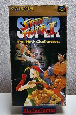 SNES / Super Famicom - Super Street Fighter II JAPAN mit OVP+Anl.  D32 - Bild 1 von 4