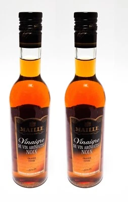 Essig Walnuss Essig Vinaigre de vin blanc Noix 2x500ml Flasche aus Frankreich ! - Bild 1 von 4